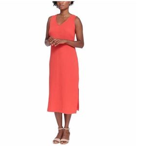 Briggs Ladies' Long Dress, Red (size : M, XXL)